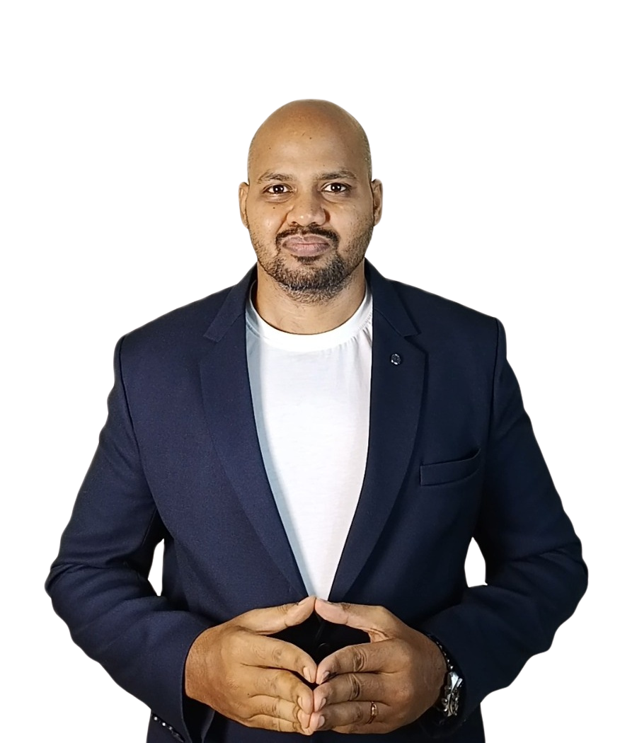 Professional introvert showing confident body language posture